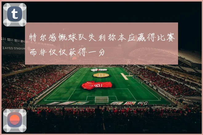 特尔感慨球队失利称本应赢得比赛而非仅仅获得一分